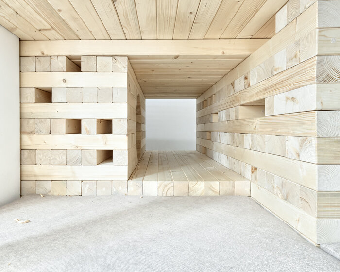 PORT partners with a playful design team to create its 'kryjówka' children's space