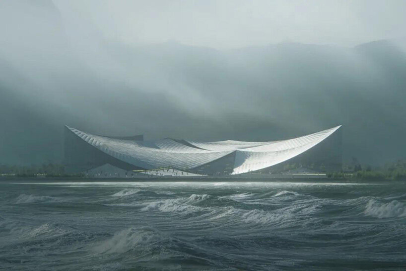 SANAA to complete cloud-like shenzhen maritime museum in china