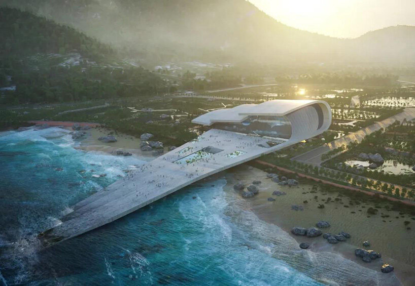 SANAA to complete cloud-like shenzhen maritime museum in china