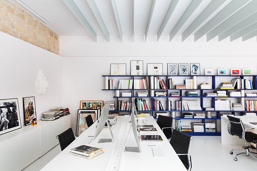 'al dente' creative agency blends a mix of eras + styles in the heart of paris