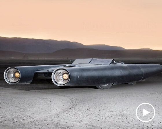 alexandra lier captures the surreal mutant vehicles of burning man in her new photo book