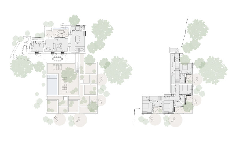 atelier rua builds a terraced landscape along the roof of its casa um