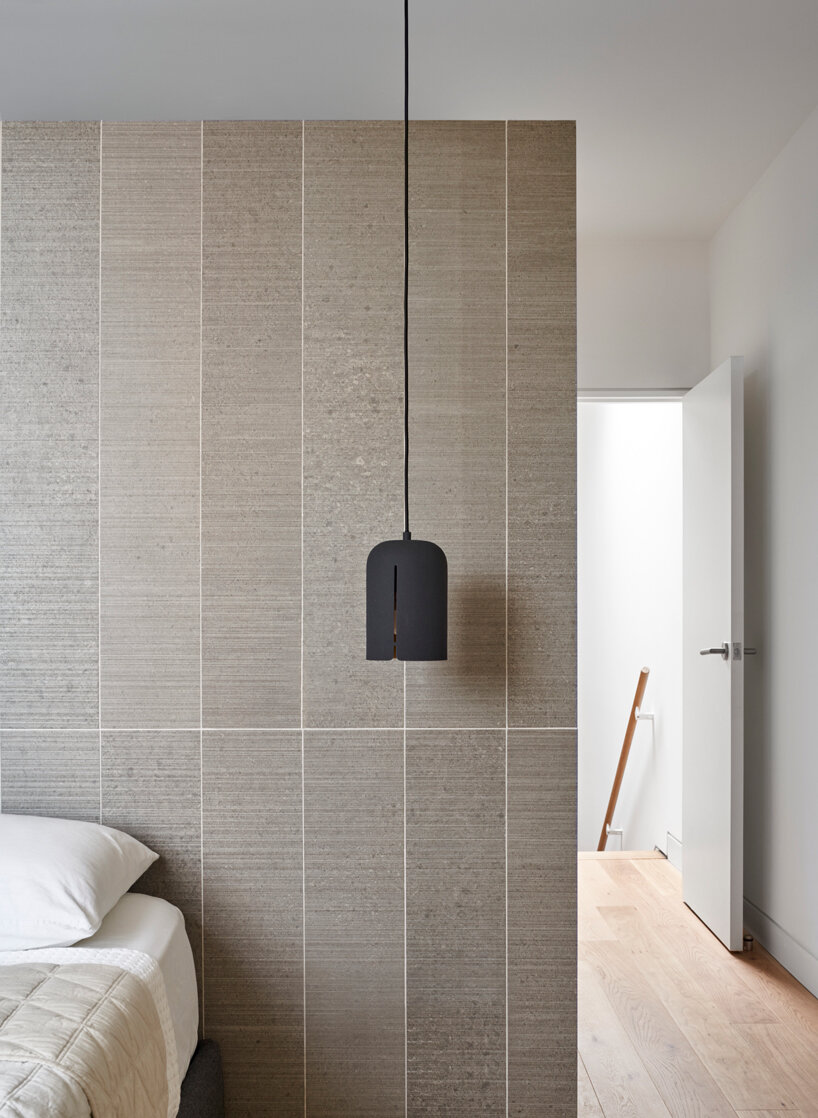 vaulted geometry extends throughout high park residence by BCA in toronto
