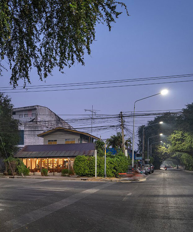 bodinchapa architects integrates memories of an old space into a coffee shop in thailand
