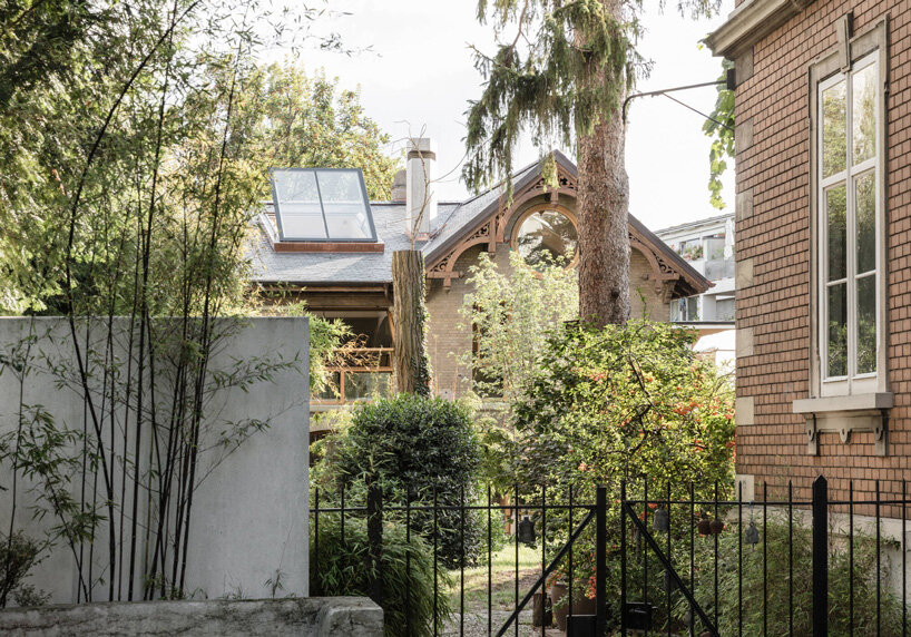 buchner bründler architekten converts basel carriage house into minimal concrete residence