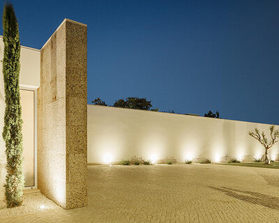 dp arquitectos curates a space of comfort and simplicity in santarém, portugal