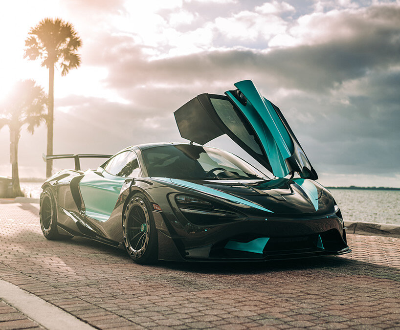 fully exposed carbon fiber mclaren embraces 3D printing as new reality in exotic car design