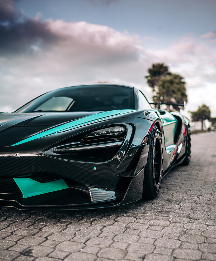 New McLaren 720s Fitted With Dark Carbon Fiber Kit by 1016