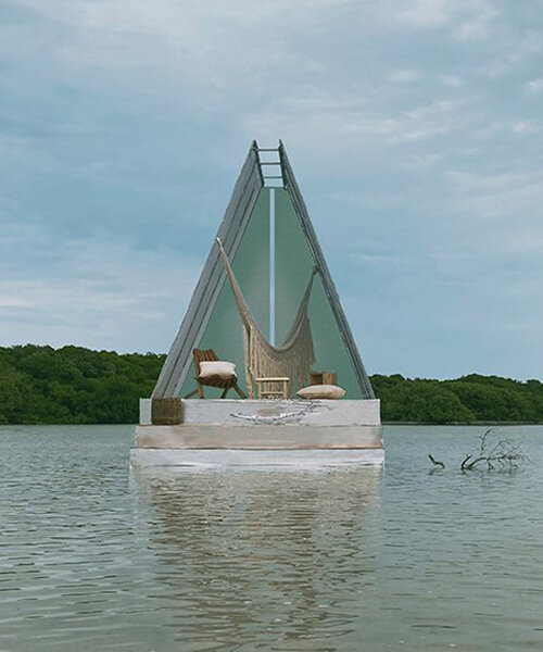 'float' emergency shelter by andrés & josé responds to flood affected areas of mexico