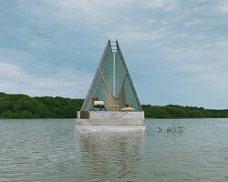 'float' emergency shelter by andrés & josé responds to flood affected areas of mexico
