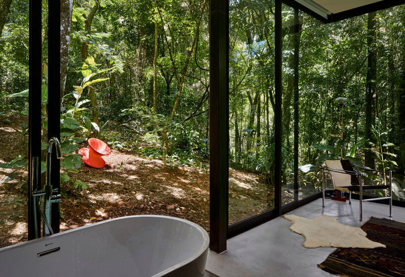 ângela roldão designs the 'glass house' for minimalist living in brazil designboom