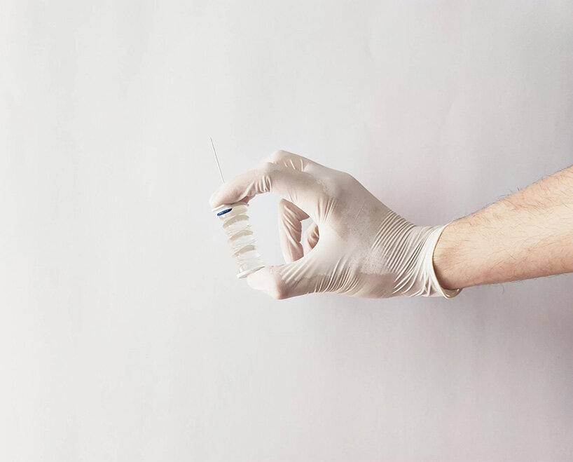 helix ― a collapsible, origami-inspired, single-material vaccination syringe