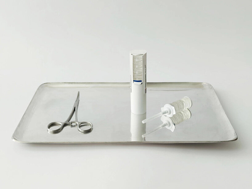 helix ― a collapsible, origami-inspired, single-material vaccination syringe