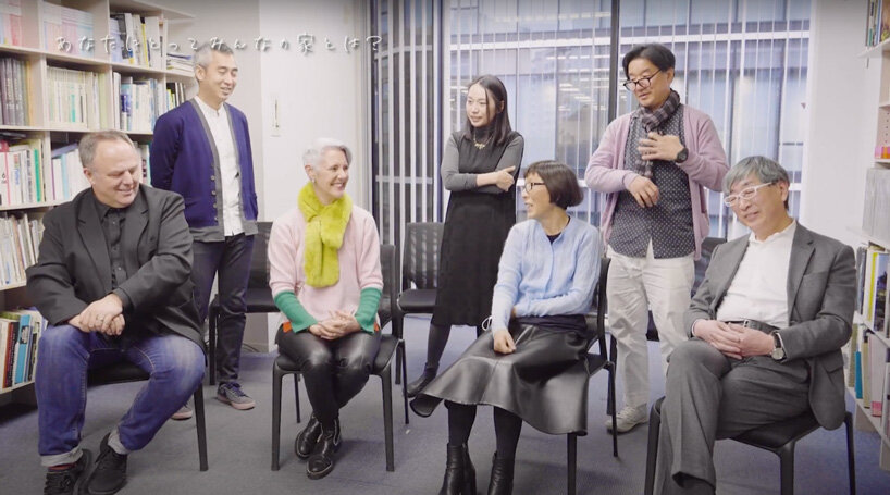 toyo ito's home-for-all shares anniversary video with kazuyo sejima, riken yamamoto + more