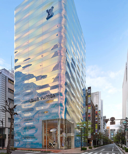 louis vuitton reopens its ginza namiki store with design by jun aoki and peter marino