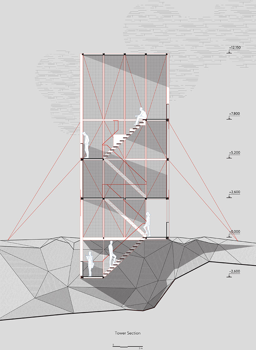 KOGAA unveils 'ICE TOWER', a viewing platform within icelandic landscape
