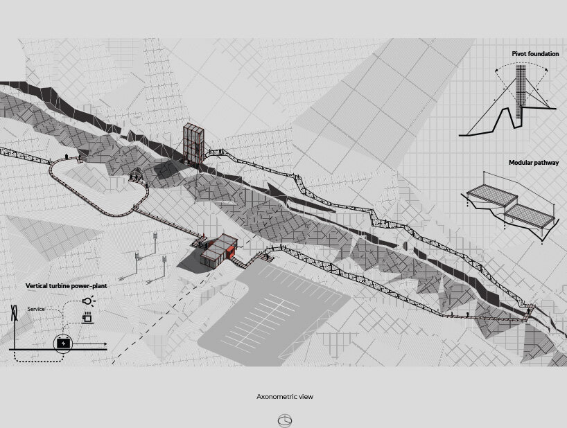 KOGAA unveils 'ice tower', a viewing platform within the icelandic landscape