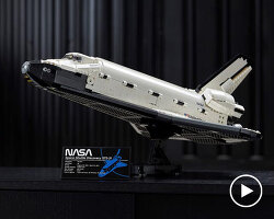 LEGO collaborates with NASA on epic 2,354-piece space shuttle discovery set