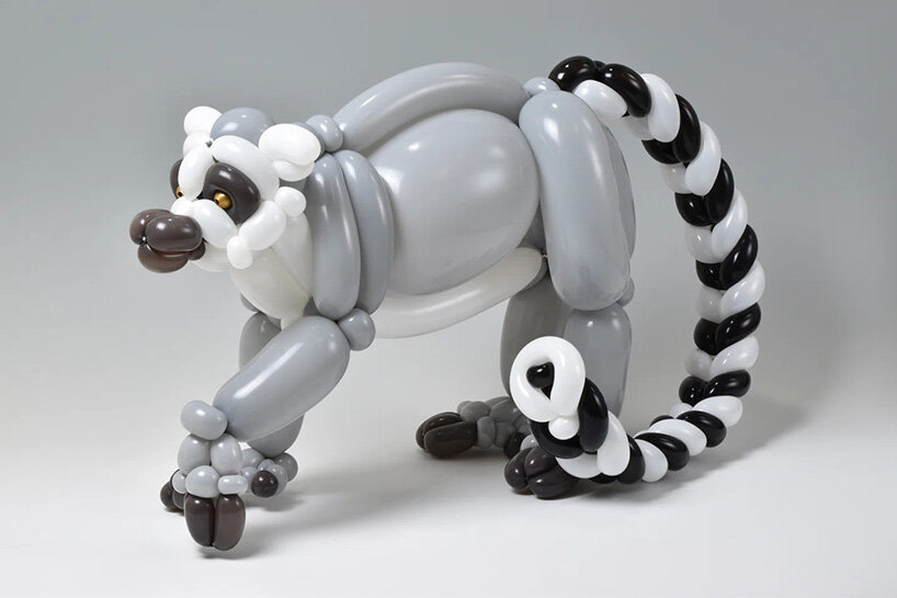 masayoshi matsumoto teaches how to create realistic animal sculptures, using balloons only