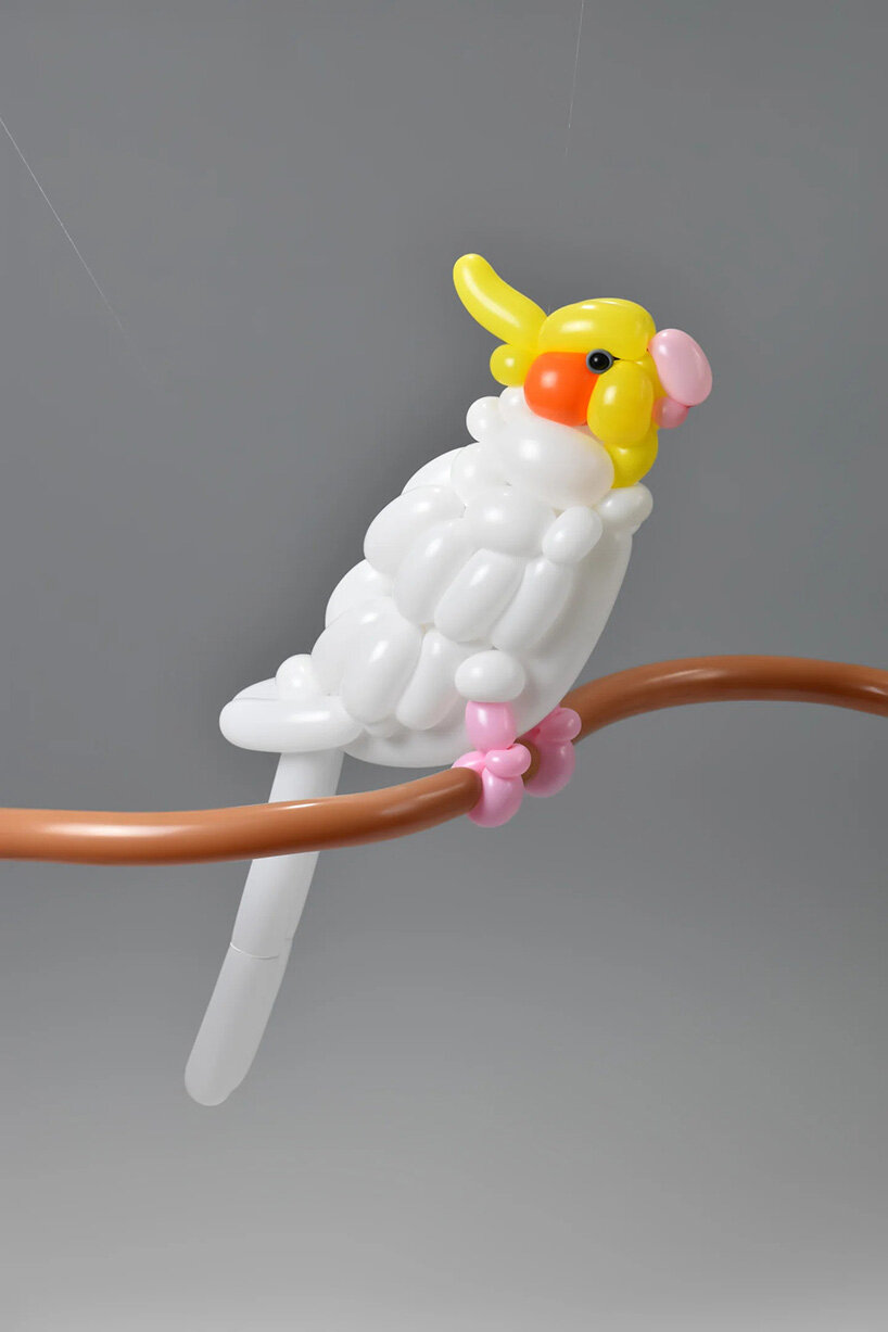 masayoshi matsumoto teaches how to create realistic animal sculptures, using balloons only