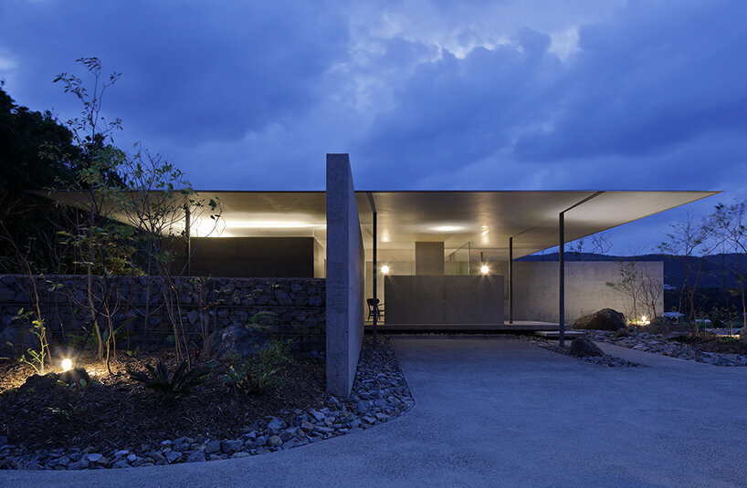 matsuyama architect and associates designs island house in japan to withstand typhoons