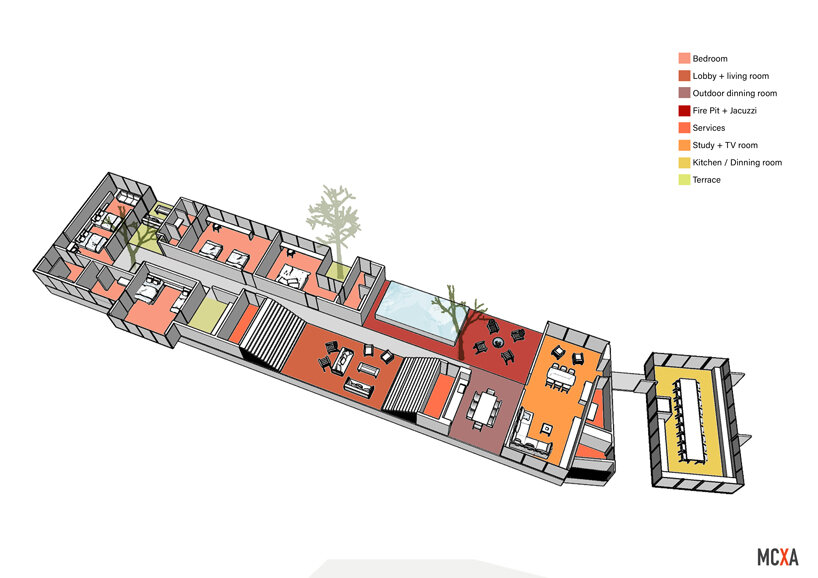 mauricio ceballos x architects completes casa mague in malinalco, mexico designboom