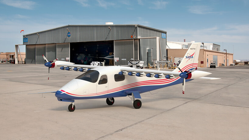 NASA's first all-electric airplane moves one step closer to take-off designboom
