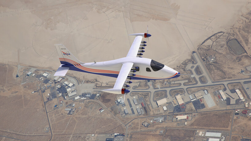 NASA's first all-electric airplane moves one step closer to take-off designboom