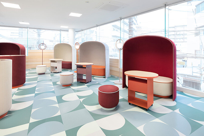 nendo unveils two-façade design for docomo, japan's largest mobile phone operator