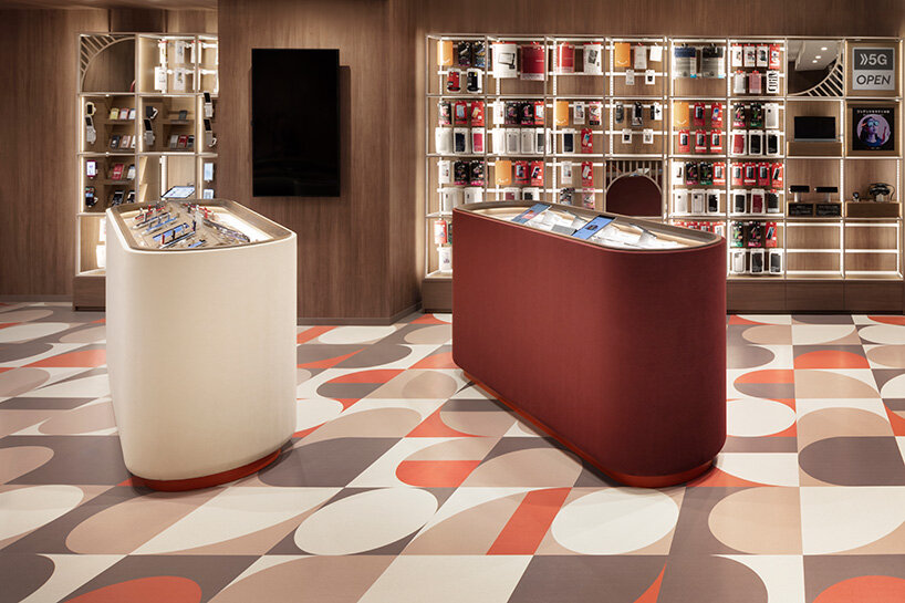 nendo unveils two-façade design for docomo, japan's largest mobile phone operator