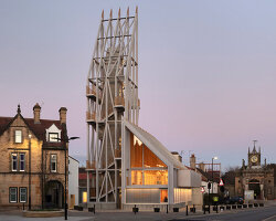 niall mclaughlin architects: TQ2 footbridge in bristol