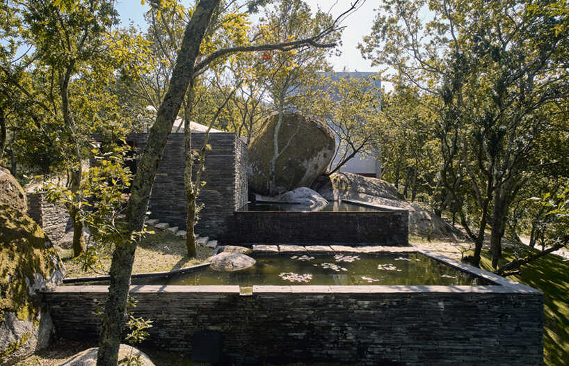 nicholas burns creates 'the chapel' as a place of meditation in sculptural concrete