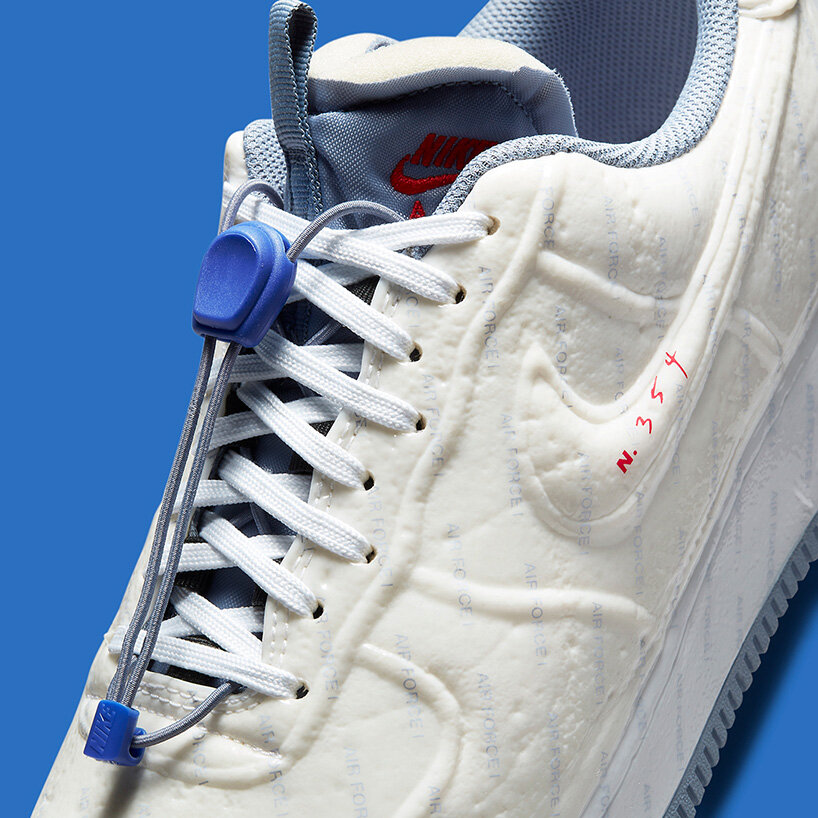 the latest NIKE air force 1 experimental pays homage to the USPS