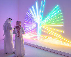 the noor riyadh light installation festival lights up the saudi capital