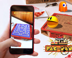 new limited edition pizza hut boxes let you play pac-man in AR
