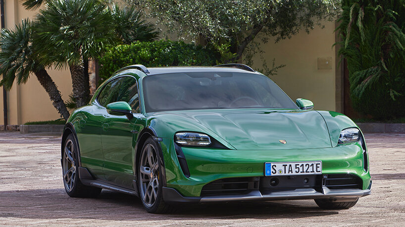 electric driving goes off-road with porsche taycan cross turismo estate