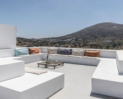 renovation by bobotis+bobotis breathes life into 1910 house in tinos island, greece