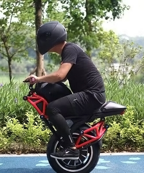 is this newly introduced EV a single-wheeled motorcycle or an electric unicycle?