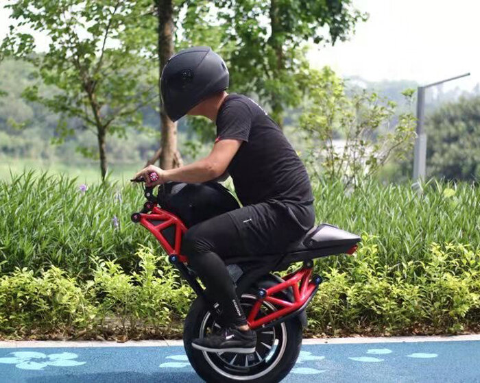 is this newly introduced EV a single-wheeled motorcycle or an electric unicycle?