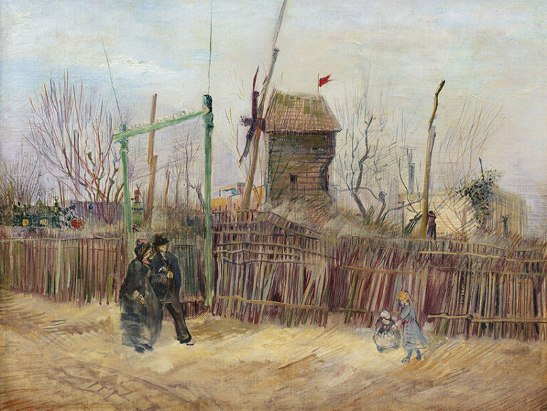 a rare van gogh painting from 1887 will go on public display for the ...