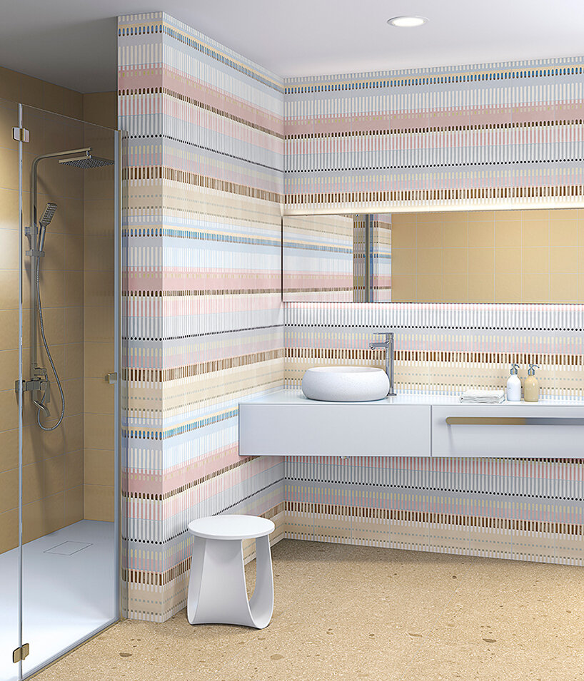 vibrant vives rúbrica tile collection provokes unlimited creativity