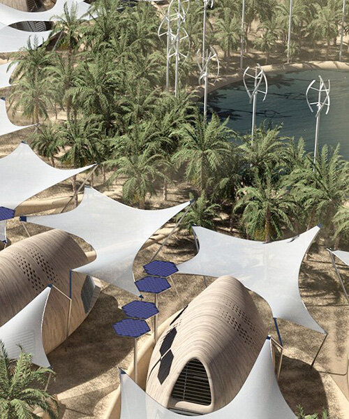 W-LAB proposes self-sufficient biocabins for the post-climate change age