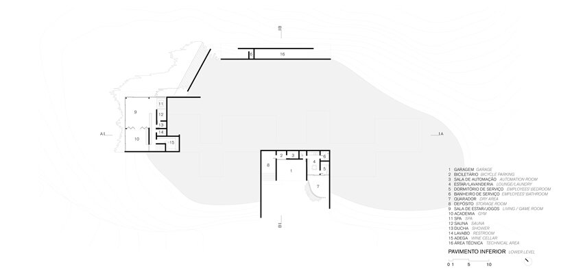 terracotta tinted walls adorn this hilltop weekend home in brazil by bernardes arquitetura