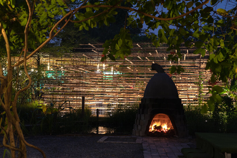 straw pavilion mia design