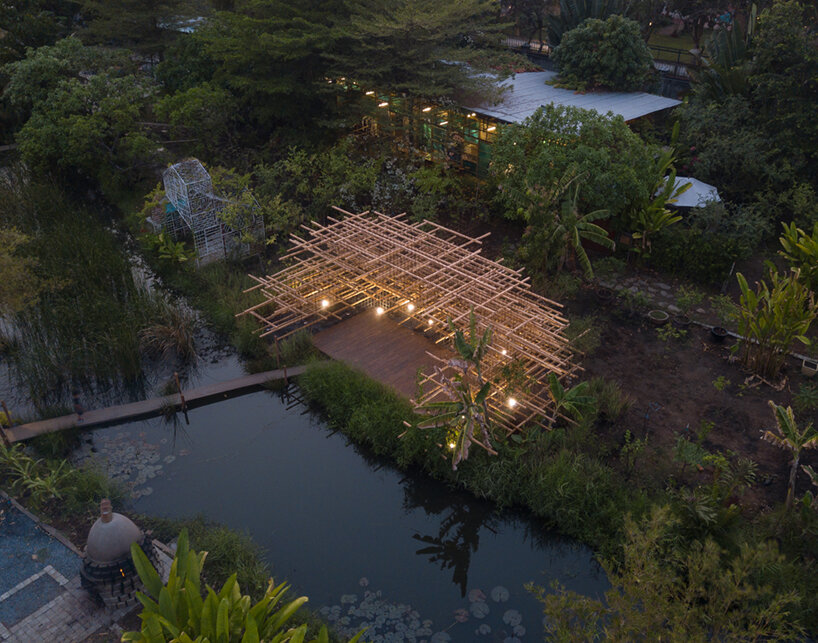 straw pavilion mia design