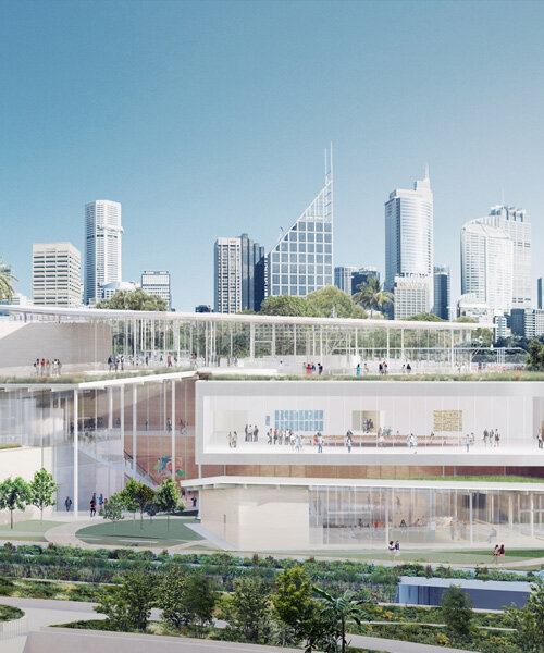 art gallery NSW director michael brand shares update on SANAA's sydney modern project