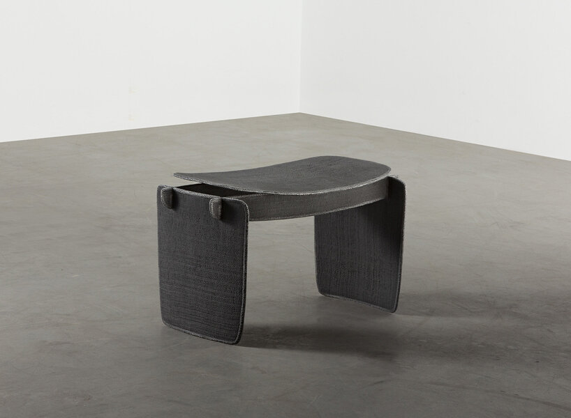 A+A cooren new collection of textured aluminum furniture designboom