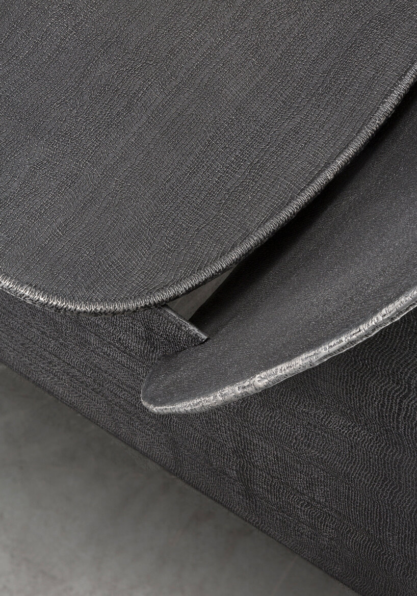 A+A cooren new collection of textured aluminum furniture designboom