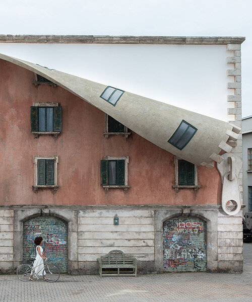 unzipping the ordinary: alex chinneck on bending reality through art, awe, and accessible experiences