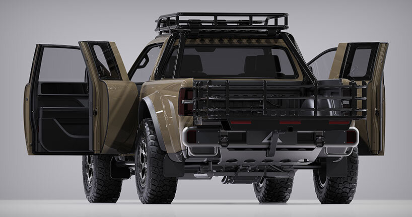 alpha motor seeks more adventure with its purely electric WOLF+ pickup truck